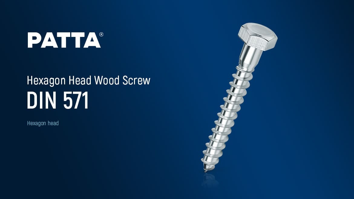 六角头木螺丝 DIN 571
