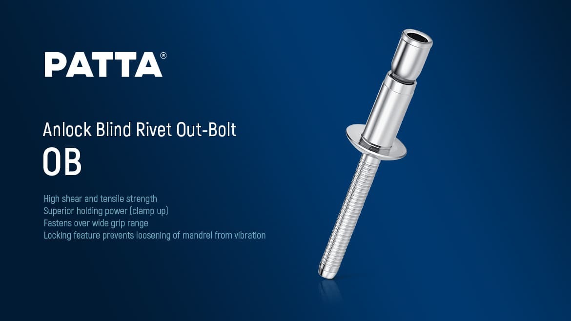 外锁型拉钉 OB